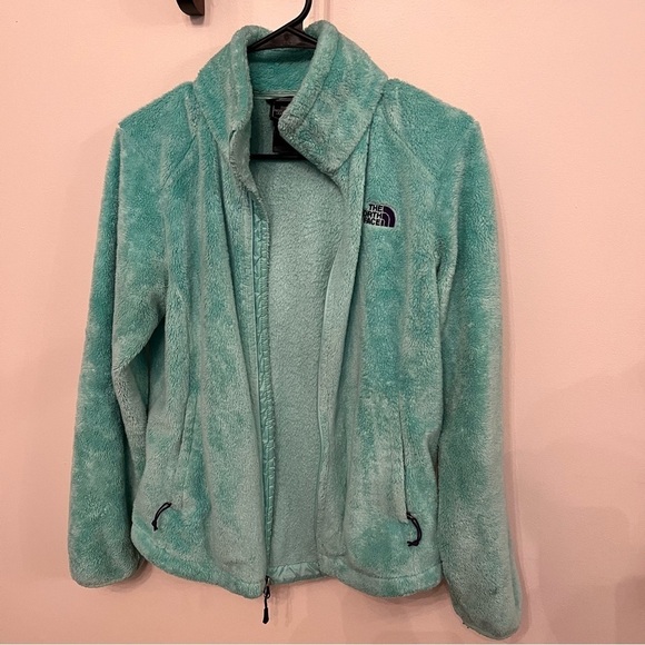 The North Face Osito jacket Teal Fuzzy S - Picture 1 of 7